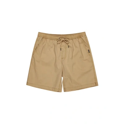 Afbeelding van Quiksilver Taxer MIT Elastischem BUND Shorts, Heren, Maat: XS, Brown