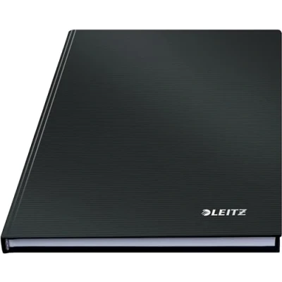 Afbeelding van Leitz Notitieboek Solid A5 gelinieerd, zwart