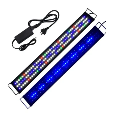 Afbeelding van Led aquariumverlichting, aquariumlicht 90 110 cm, aquariumverlichting voor vissen en planten, uittrekbare houder, IP68 waterdicht, vistank, plant