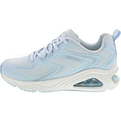 Afbeelding van Skechers Sneakers laag, Dames, Maat: 39, Ltbl light blue Mesh