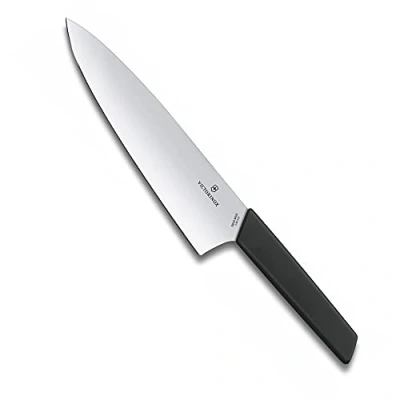 Afbeelding van Victorinox Swiss Modern Koksmes 20cm RVS/PP Kunststof Zwart