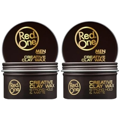 Afbeelding van Red One Creative Clay Wax Strong Hold &amp; Matte 100ml