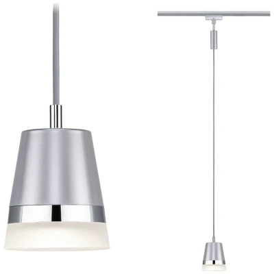 Afbeelding van Paulmann Cone 230V railsysteem lamp, Hanglamp URail GU10 Chroom (mat)