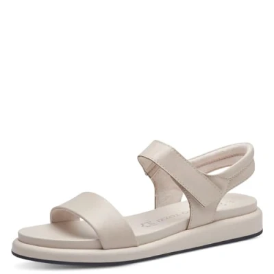 Afbeelding van Marco Tozzi Sandalen, Dames, Maat: 38, Cream Schoenen