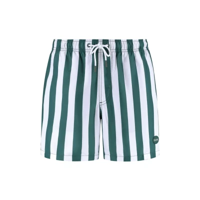 Afbeelding van SHIWI Broad Stripe Zwembroek Groen Maat M