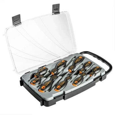 Afbeelding van NEO TOOLS 04 208 Boutuitdraaierset 9 6x150 mm, 5x100 3x75 5x38 6x38mm, PH2x150mm, PH1x100mm, PH0x75mm, PH2x38mm