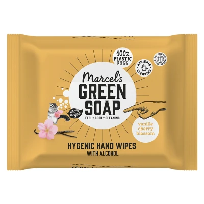 Afbeelding van Marcels Green Soap Hygiënische Hand Doekjes 15ST