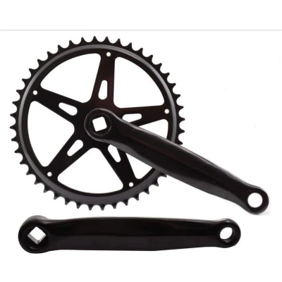 Afbeelding van Crankset spieloos 44t staal 18 ZWART 170mm