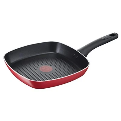 Afbeelding van Lagostina Aluminium anti aanbaklaag, 26 x cm, inductie, gas en oven, met thermo signaal kookindicator, titanium Easy coating, ergonomische bakelietgreep
