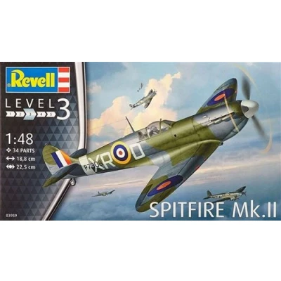 Image de Revell boîte à maquette Spitfire Mk.II 19 cm échelle 1:48