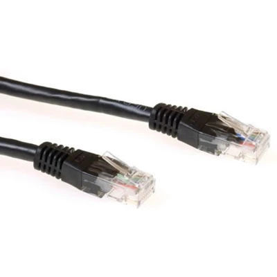 Afbeelding van ACT IB4203 U/UTP CAT6A Patchkabel Zwart 3 meter
