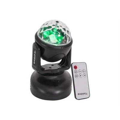 Afbeelding van Ibiza Light RGB LED Moving Head met ASTRO Effect