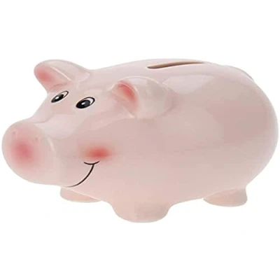 Afbeelding van Spaarpot Keramisch Varken (11,5 x 9,1 cm)