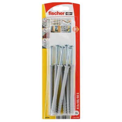 Afbeelding van Fischer Nagelplug 100x8mm (Per 8 stuks)