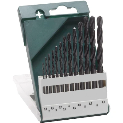 Afbeelding van Bosch Accessories 2609255031 HSS Metaal spiraalboorset 13 delig Rollenwals DIN 338 Cilinderschacht 1 set(s)