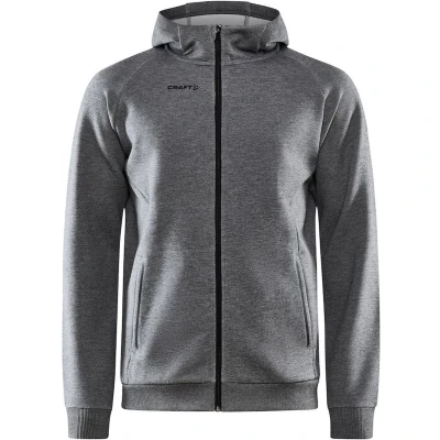 Afbeelding van Craft CORE Soul Full Zip Hood M 1910620 Dk Grey Melange S