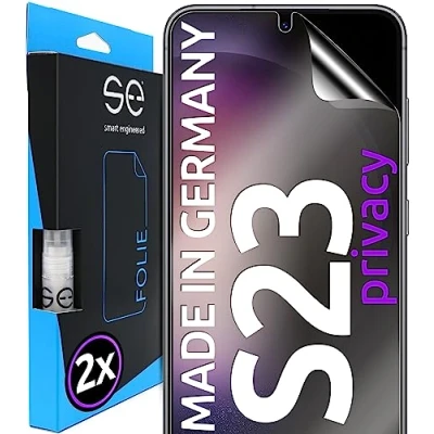 Afbeelding van S.E 2 stuks Samsung Galaxy S23 Privacy Screen Protector