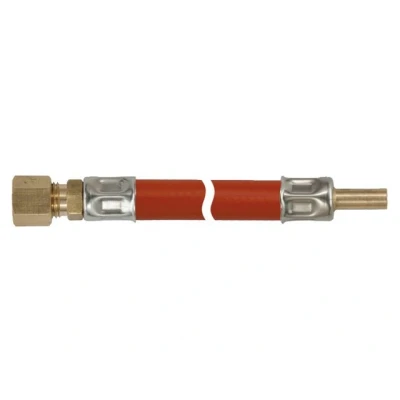 Afbeelding van Mb Gasleiding 80cm 8mm Knel X Glad