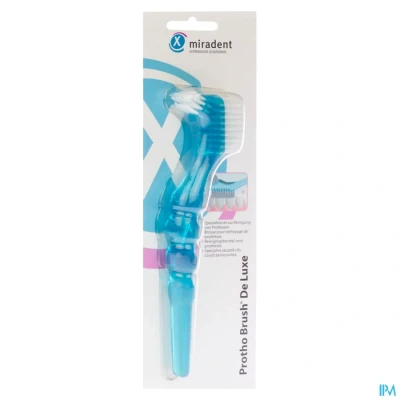 Image de Miradent Brosse pour prothèse deluxe blue