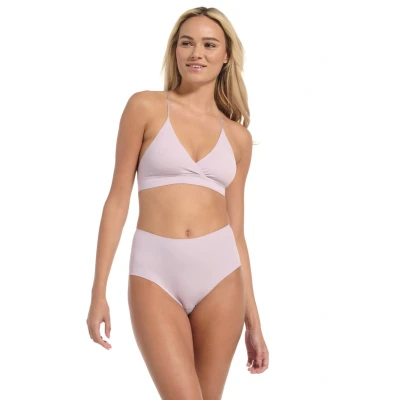 Afbeelding van MAGIC Bodyfashion Dream Invisibles Slip (2 Pack) Mauve Dames Maat XL