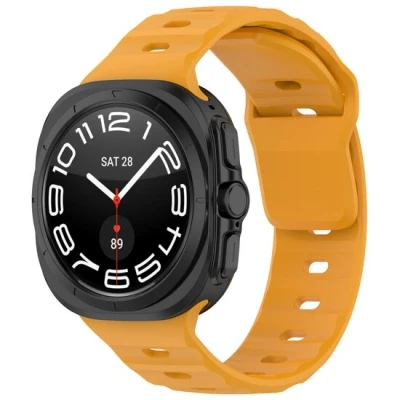 Afbeelding van Solid Sportband Oker Samsung Galaxy Watch Ultra 47mm