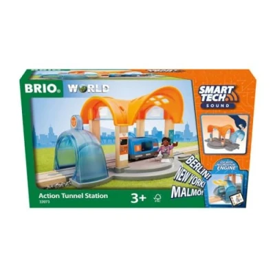Afbeelding van BRIO MIT Action Tunnel Speelgoedtreinbaan voor kinderen, Maat: One Size, Multicoloured