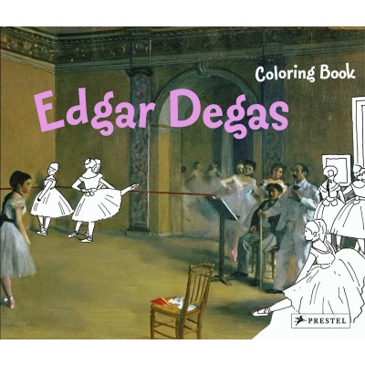 Afbeelding van Edgar Degas Coloring Book