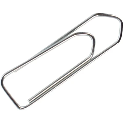 Afbeelding van Q CONNECT papierklemmen, 32 mm, doos van 1000 stuks papierklemmen