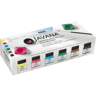 Afbeelding van Javana zijdeverf creative set