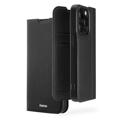 Afbeelding van Hama Mobielhoesje Dagelijkse bescherming Apple iPhone 15 Pro (Apple Pro), Smartphonehoes, Zwart