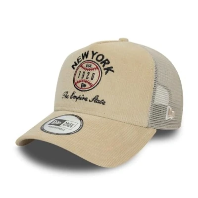 Afbeelding van MLB Trucker Cap New Era Corduroy Verstelbare Baseball Snapback Mesh Team Logo, York #36097