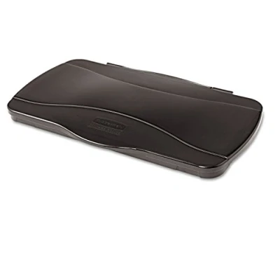 Afbeelding van Rubbermaid Commercial Products FG267400BLA deksel met scharnieren, zwart