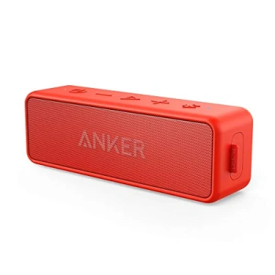 Afbeelding van Anker Soundcore 2 draagbare Bluetooth luidspreker met 12 W stereogeluid, BassUp, IPX7 waterdicht, 24 uur afspelen, draadloze stereokoppeling, voor thuis, onderweg, op reis