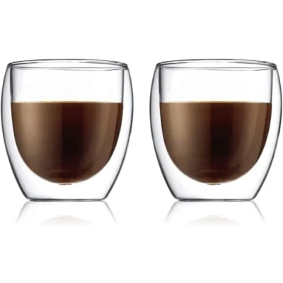 Afbeelding van Bodum 4558 10, set met 2 dubbelwandige glazen, transparant