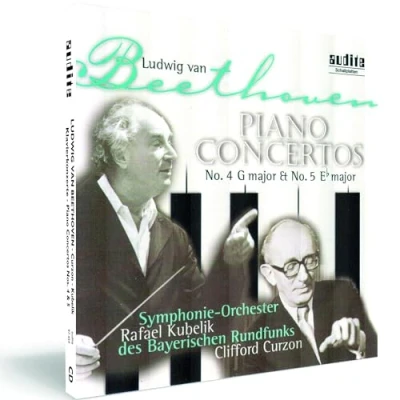 Afbeelding van Clifford Curzon, Symphonieorchester Des Bayerischen Rundfunks Beethoven: Piano Concertos 4 &amp; 5 (CD)