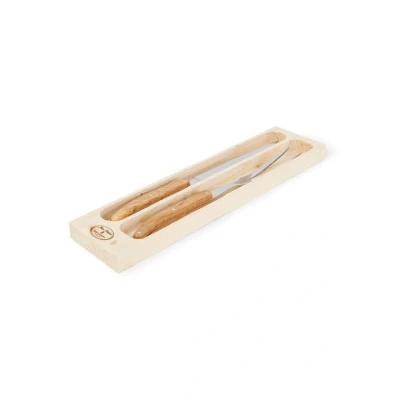 Afbeelding van Laguiole Jean Dubost Trancheerset 2 delig Camel