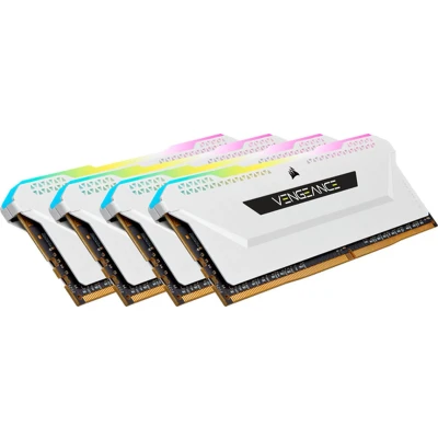 Afbeelding van Corsair Vengeance RGB Pro SL 32 GB (4 x 8 GB) DDR4 3600 (PC4 28800) C18 1,35 V wit