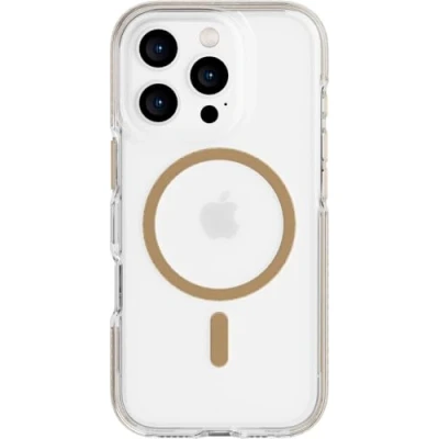 Afbeelding van Evo Tech21 Crystal Cover iPhone 16 Pro MagSafe Goud (Apple Pro), Smartphonehoes,