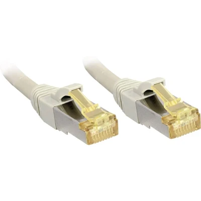 Afbeelding van LINDY 47261 RJ45 Netwerkkabel, patchkabel CAT 6a (losse kabel 7) S/FTP 0.50 m Grijs Snagless 1 stuk(s)