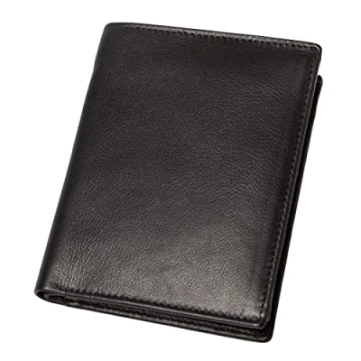 Afbeelding van Alassio Ju 42245 Portefeuille 12X9.5X2.5Cm Leer Zwart