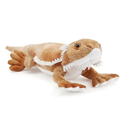 Afbeelding van Zappi Co Pogona, 100% gerecycled pluche, 34 cm lang, zacht, milieuvriendelijk, pluche collectie voor pasgeborenen, eerste kind