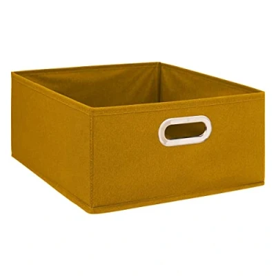 Afbeelding van Five® Opvouwbare opbergbox geel 31x31x15 cm 138886I Opvouwbaar