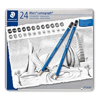 Afbeelding van Mars Lumograph potlood set 24 st