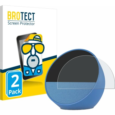 Afbeelding van BROTECT Screenprotector voor Amazon Echo Spot (2024) Folie Beschermfolie matte (2 Stuks)