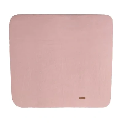 Afbeelding van Baby&#039;s Only Baby aankleedkussenhoes Waskussenhoes Overtrek verzorgingskussen Breeze Oud Roze 75x85 cm 100% katoen