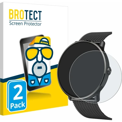 Afbeelding van BROTECT Anti glansfolie Schermbeschermer Matte schermbeschermfolie, Smartwatch beschermfolie, Grijs
