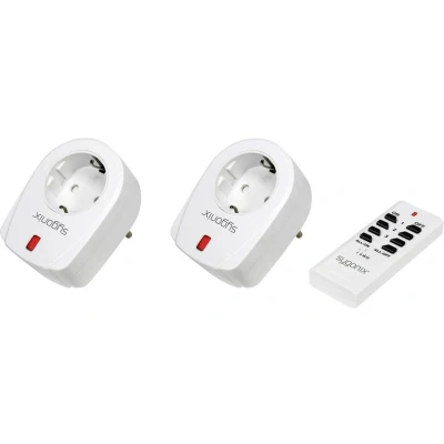 Afbeelding van Sygonix RSL Stopcontactset Tussenstekker Schakelvermogen (max.) 2000 W Bereik max. (in het vrije veld) 30 m