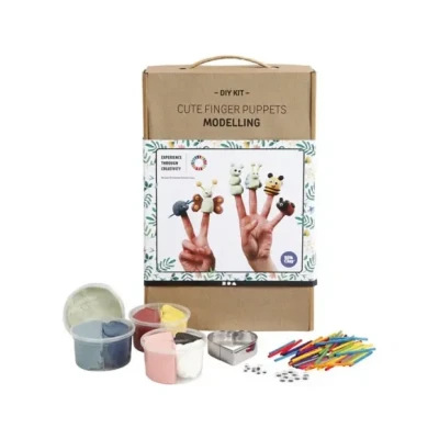 Afbeelding van Creativ Company Schattige Vingerpoppen Maken Kleiset