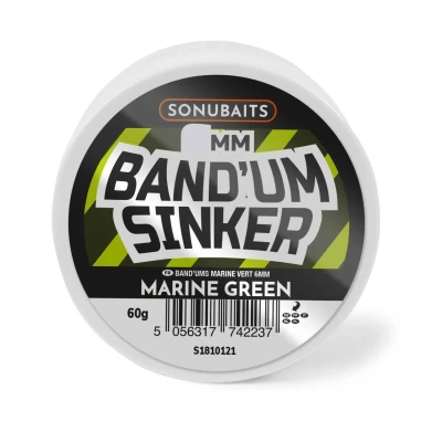 Image de Sonubaits Band&#039;um Sinker 8mm Smaak : Marine Green