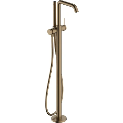 Afbeelding van Hansgrohe Tecturis S 1 greeps badmengkraan vloergemonteerd Mat